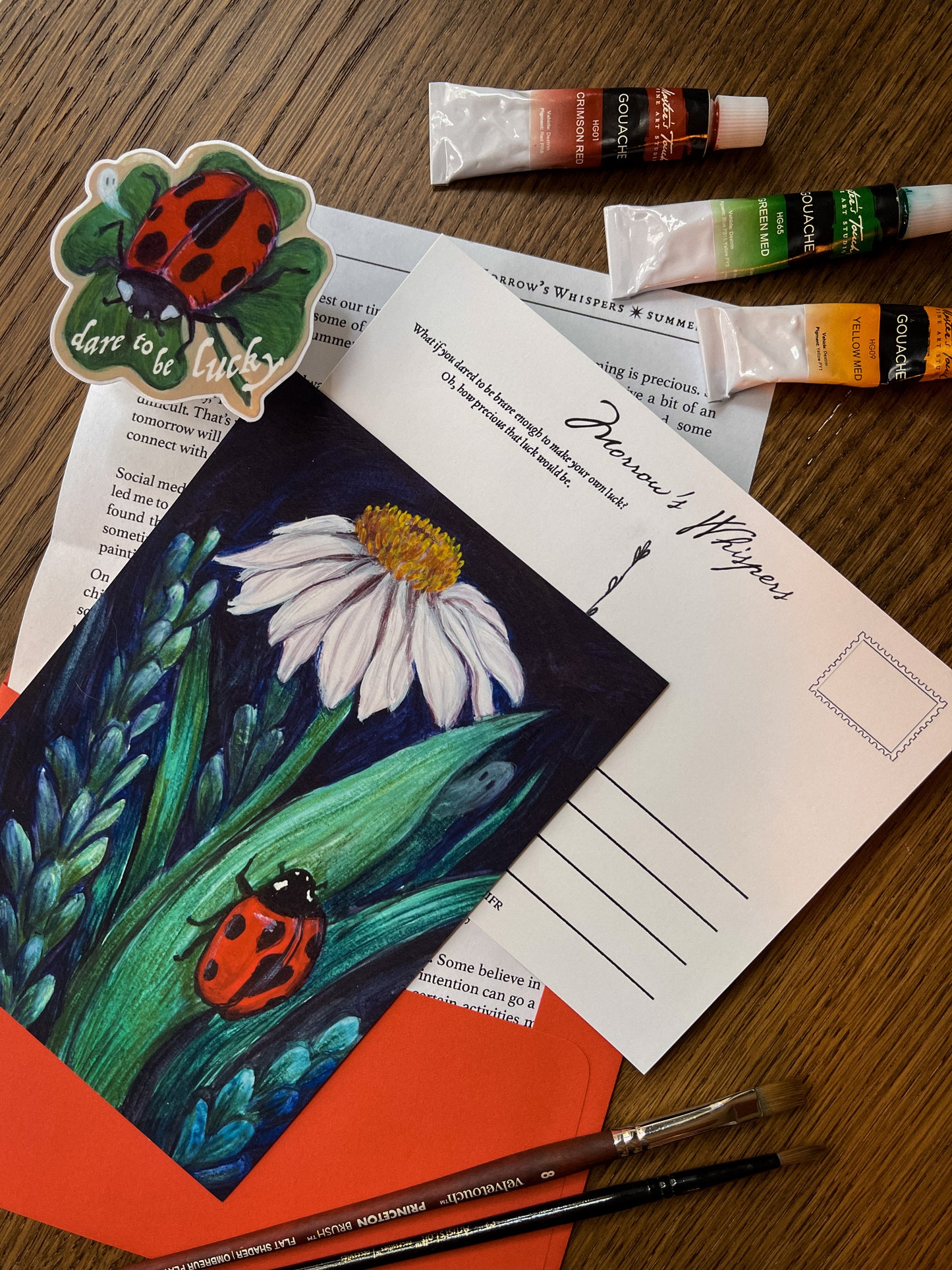 Morrow's Whispers ✷ Art + Sticker Club