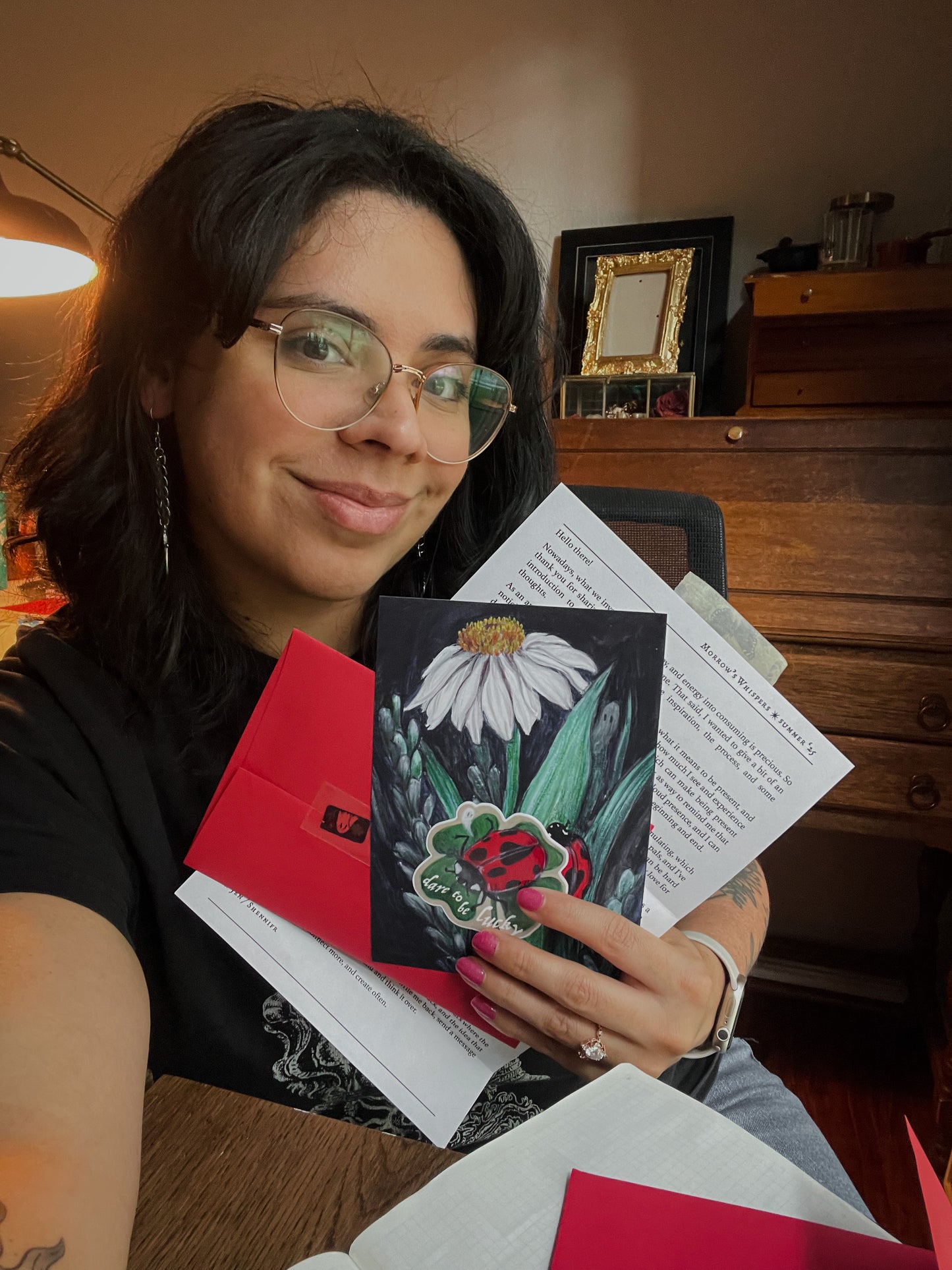 Morrow's Whispers ✷ Art + Sticker Club