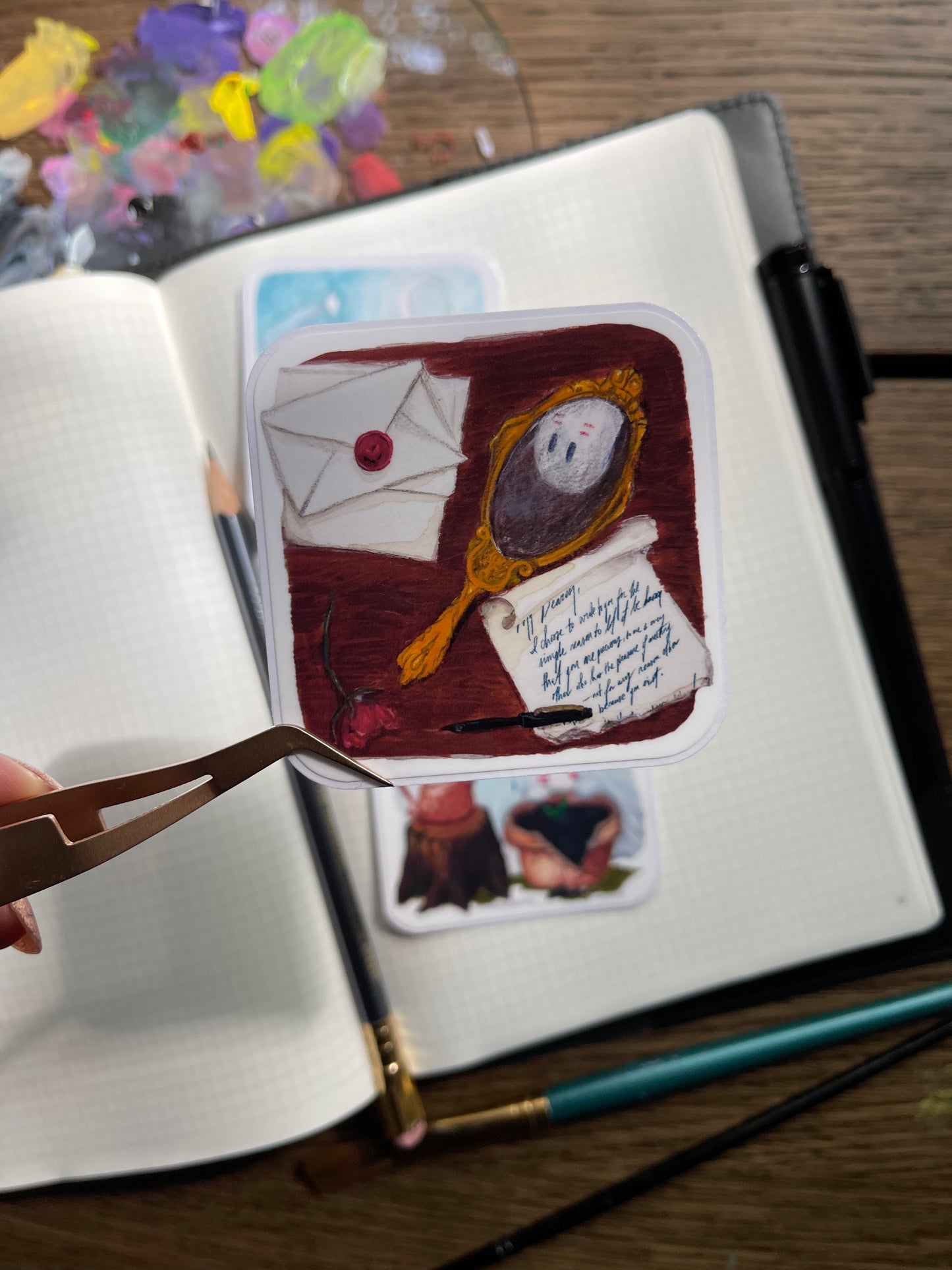 Morrow's February Sticker