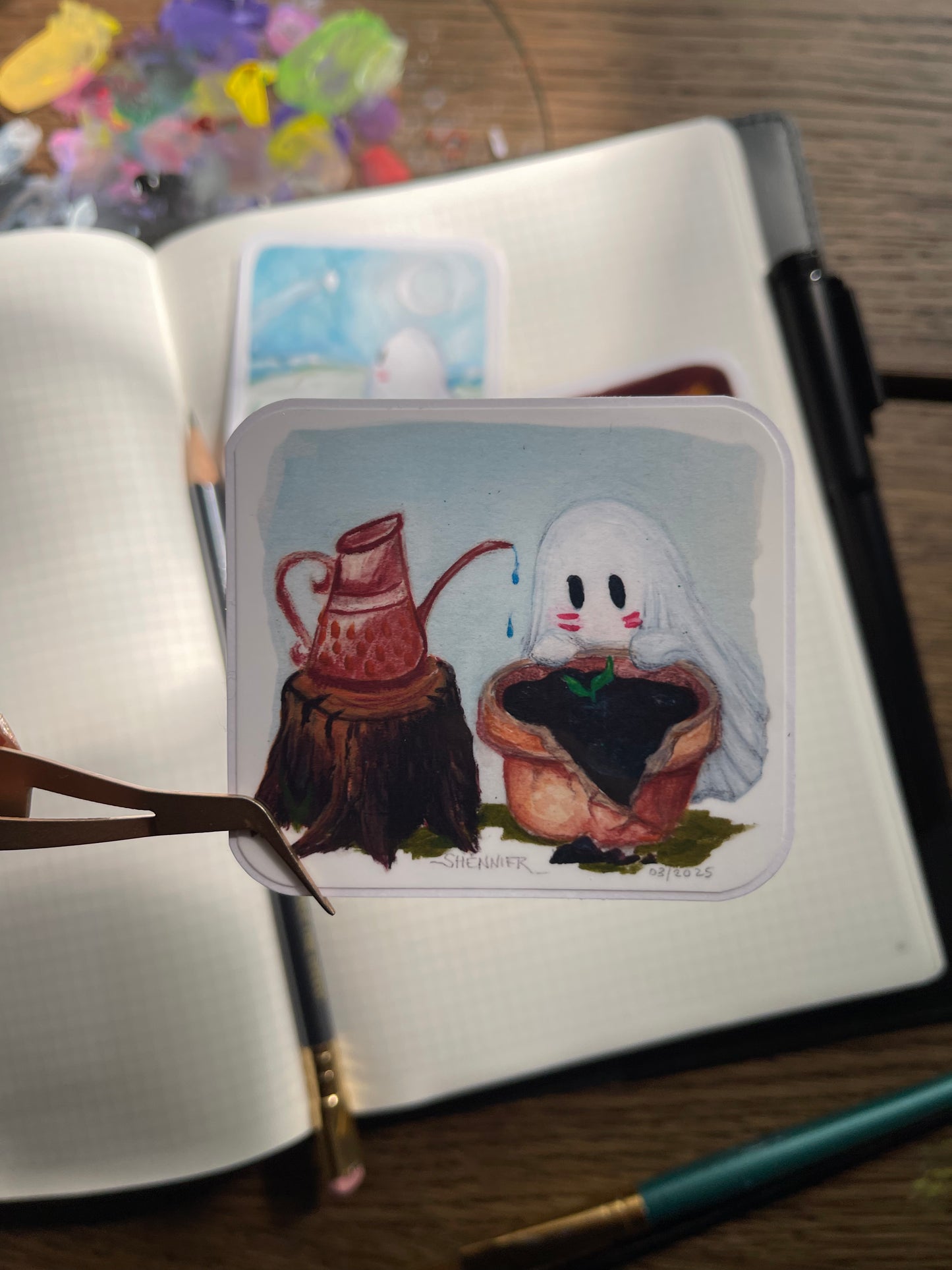 Morrow's March Sticker