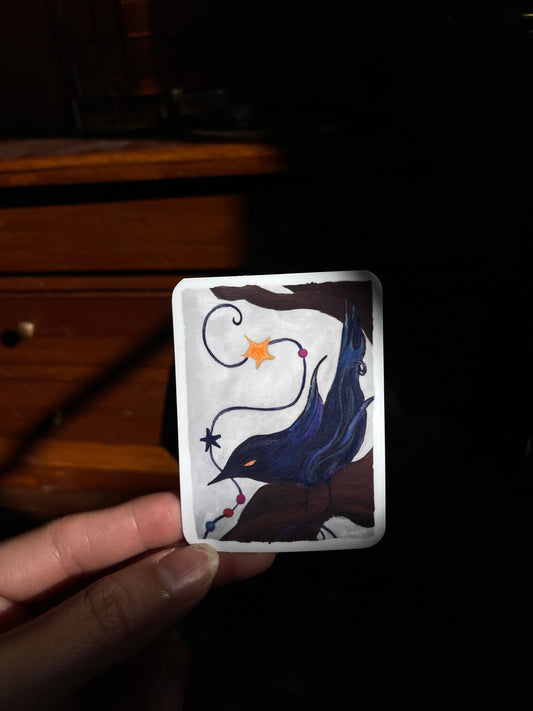 Corvid Sticker