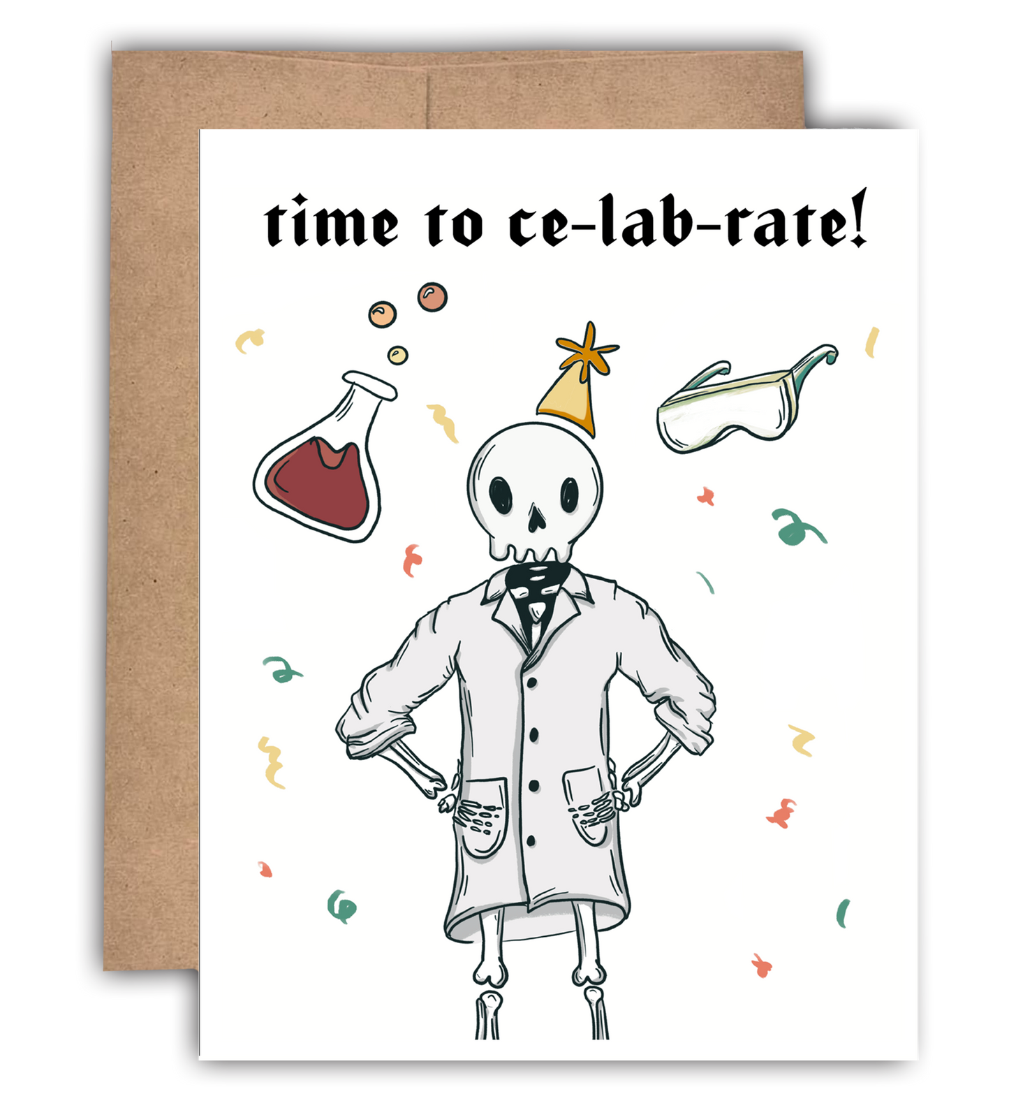 Cel-lab-rate Graduation Card