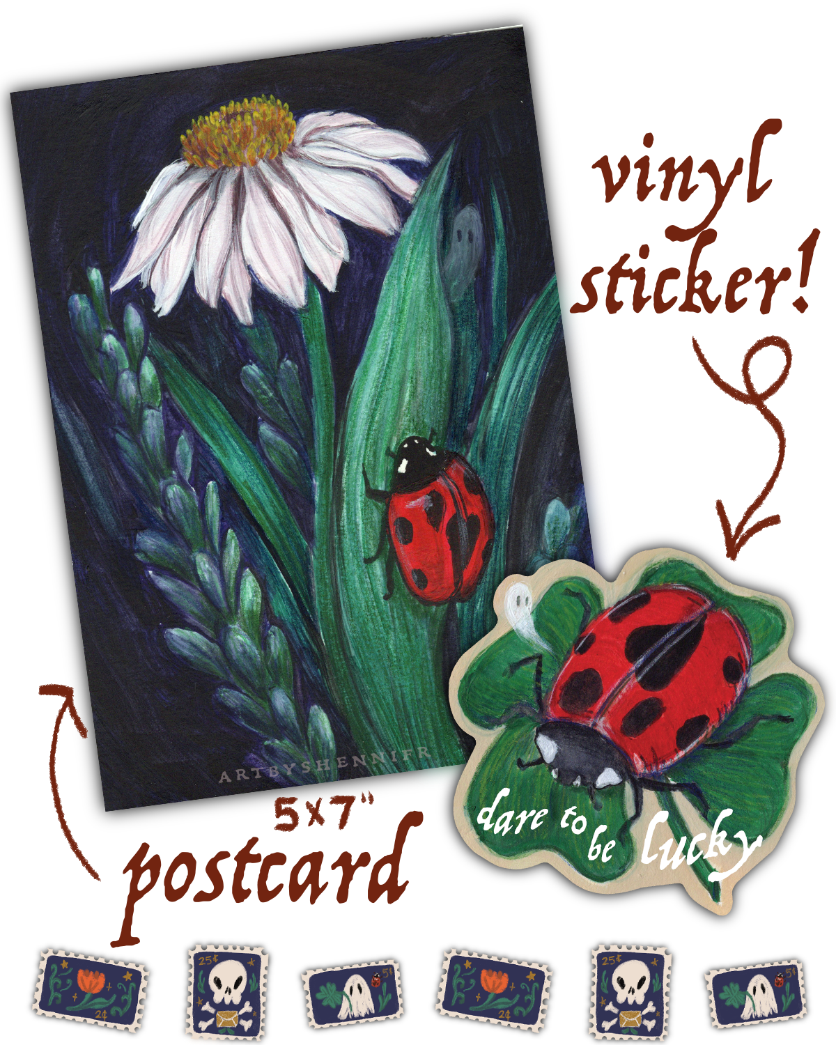 Morrow's Whispers ✷ Art + Sticker Club