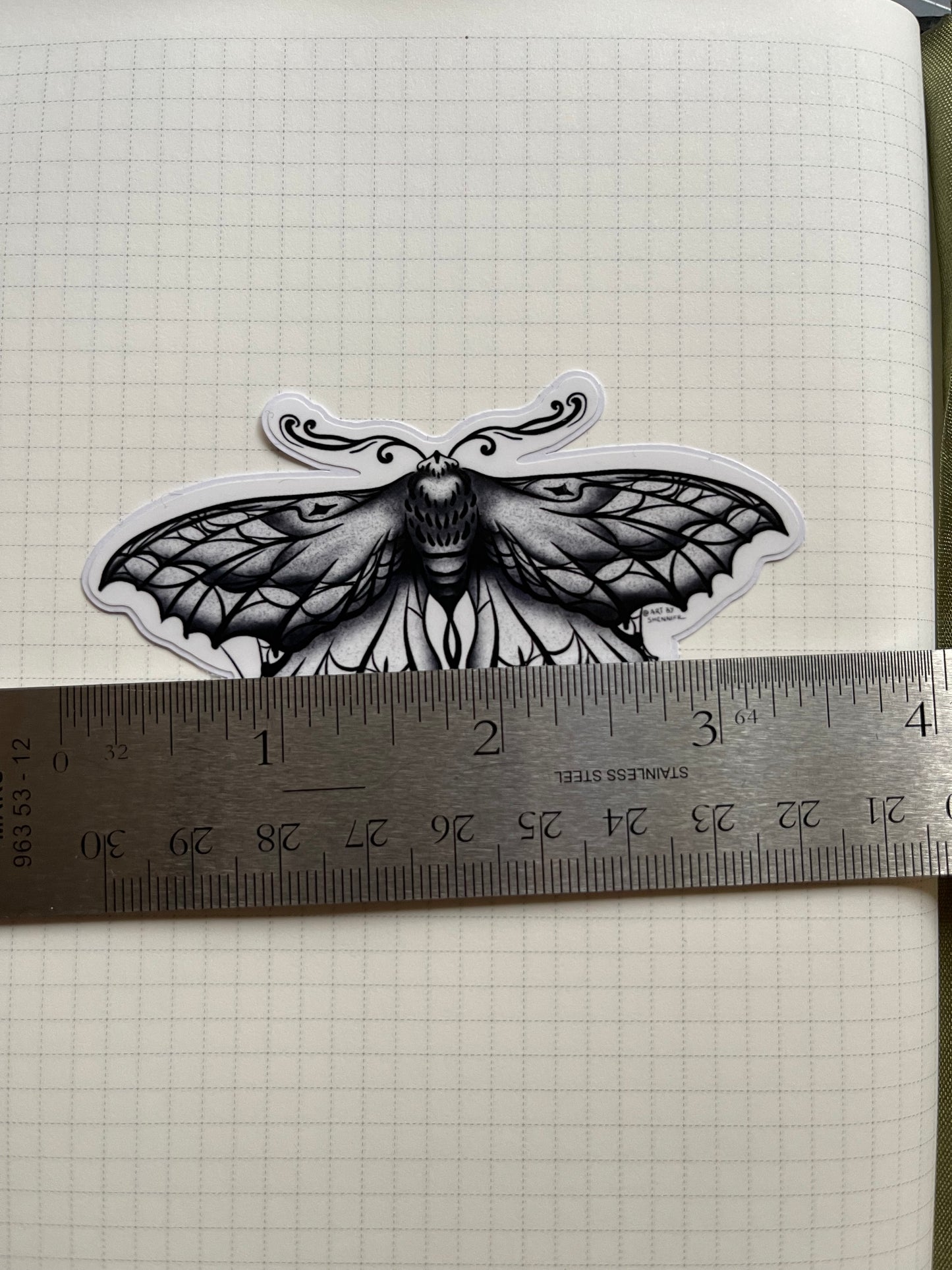 Webbed Wings Sticker