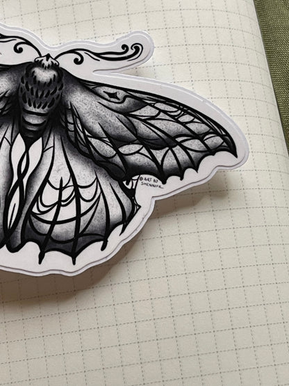 Webbed Wings Sticker