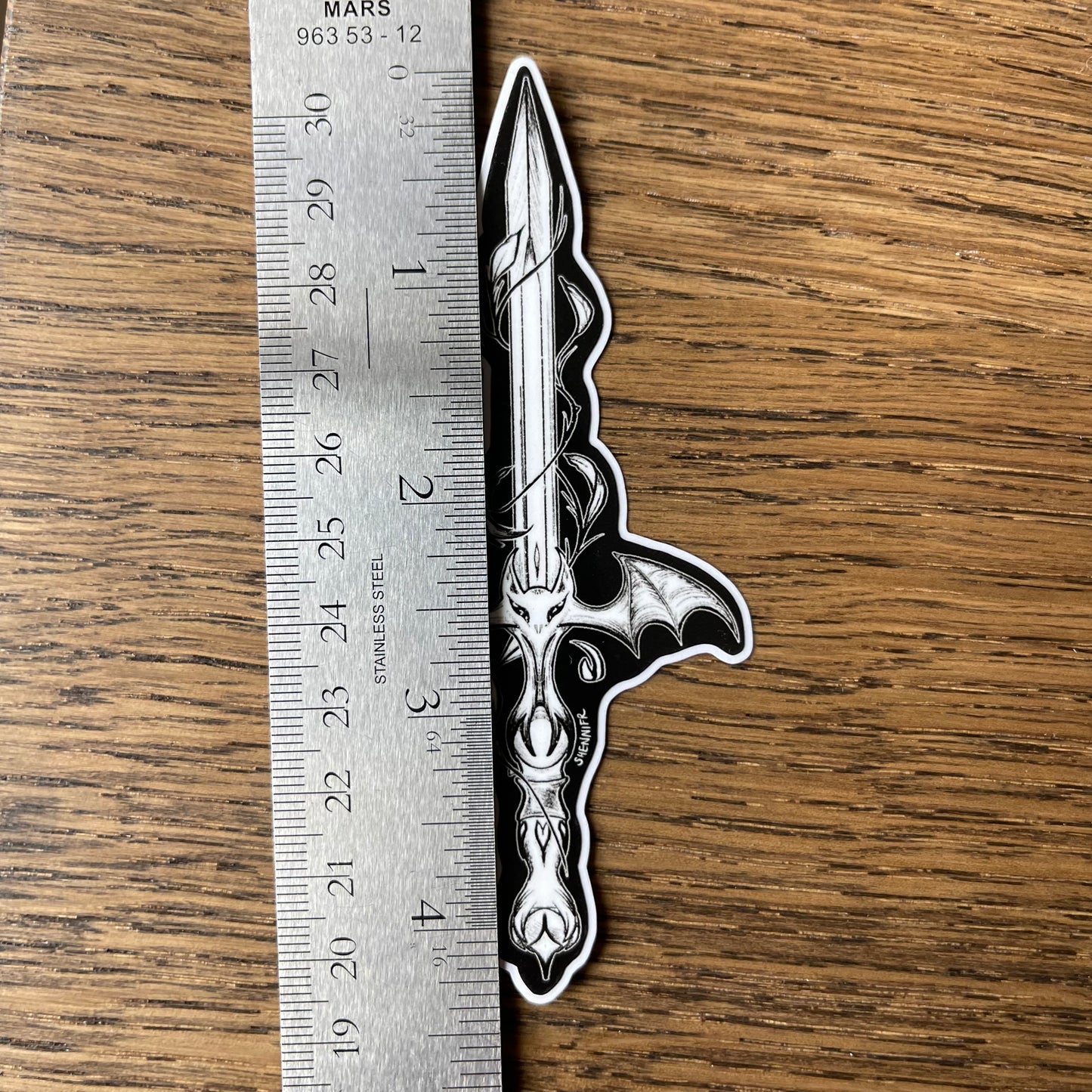 Vampire Sword Sticker