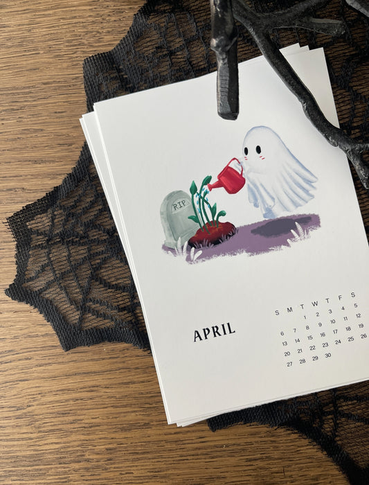 Ghostie Desk Calendar