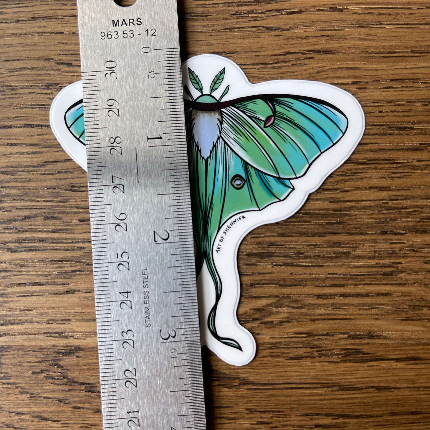 Luna Moth Sticker