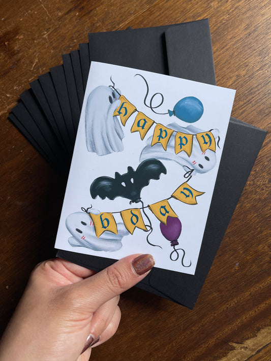 Lively Celebration Birthday Card