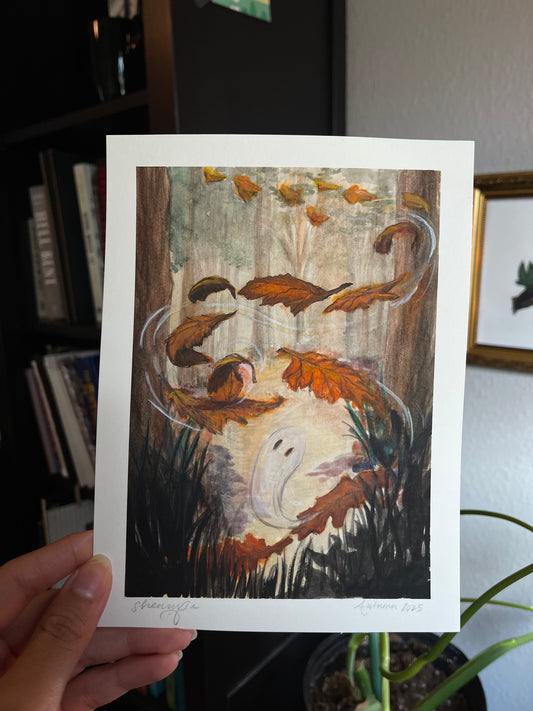 Autumnal Whisper Original Painting