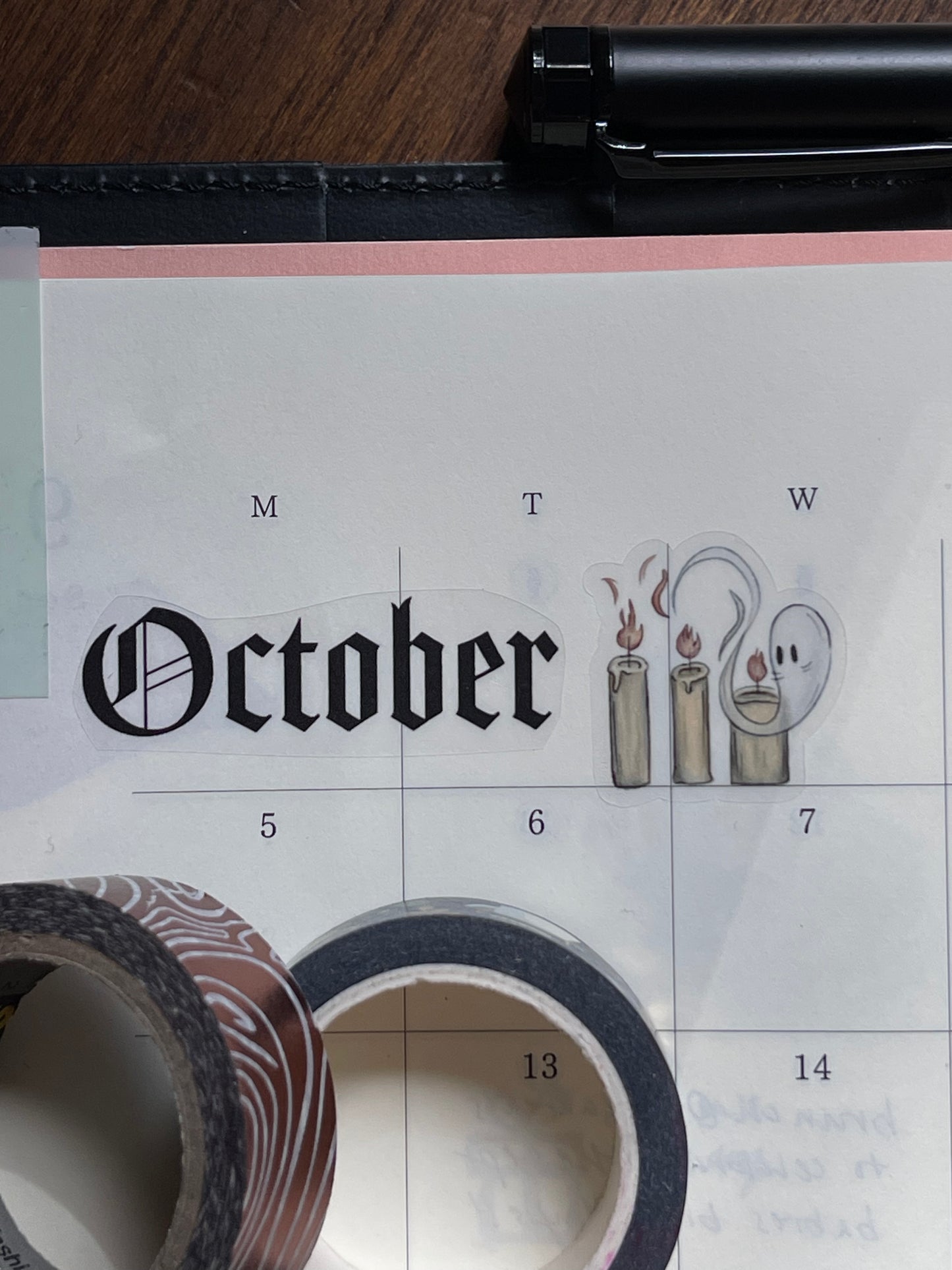Tiny Halloween October Sticker Sheet