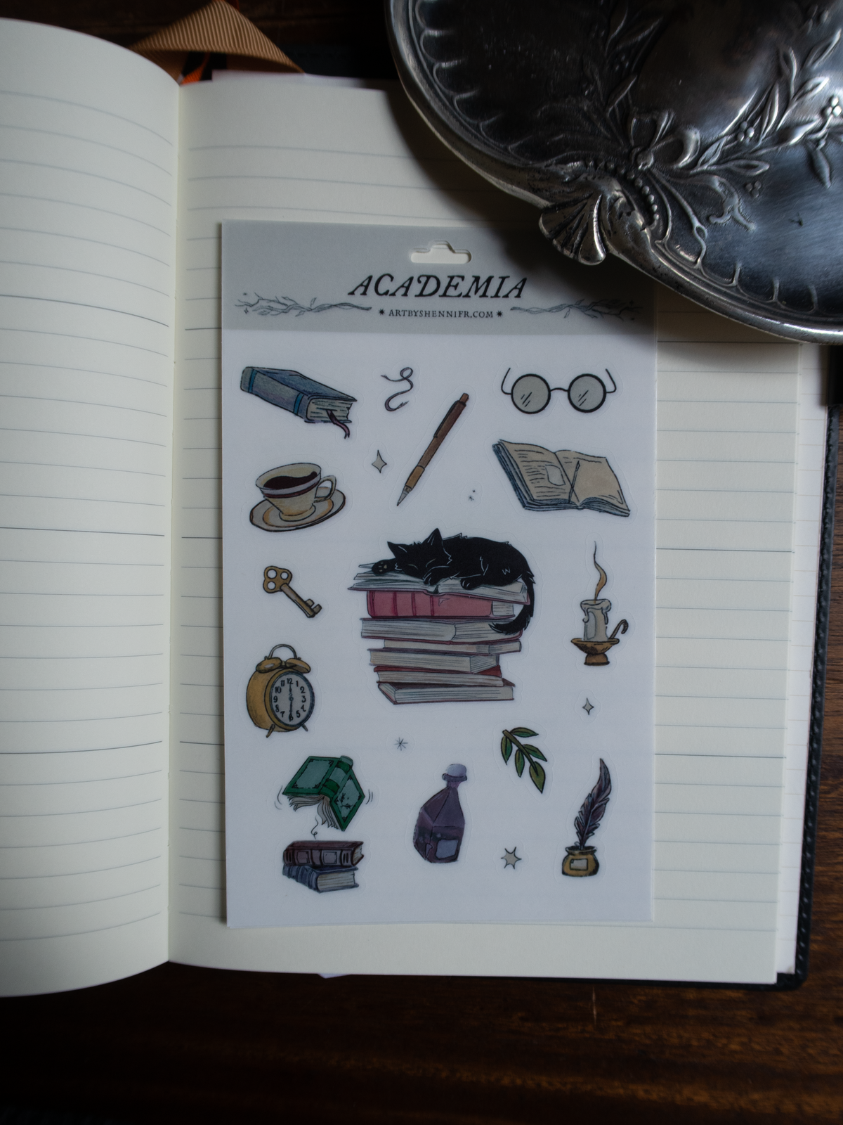 Academia ✷ Sticker Sheet