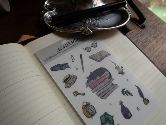 Academia ✷ Sticker Sheet