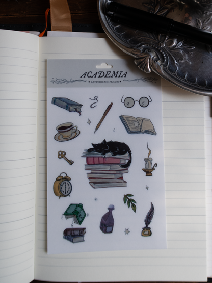 Academia ✷ Sticker Sheet