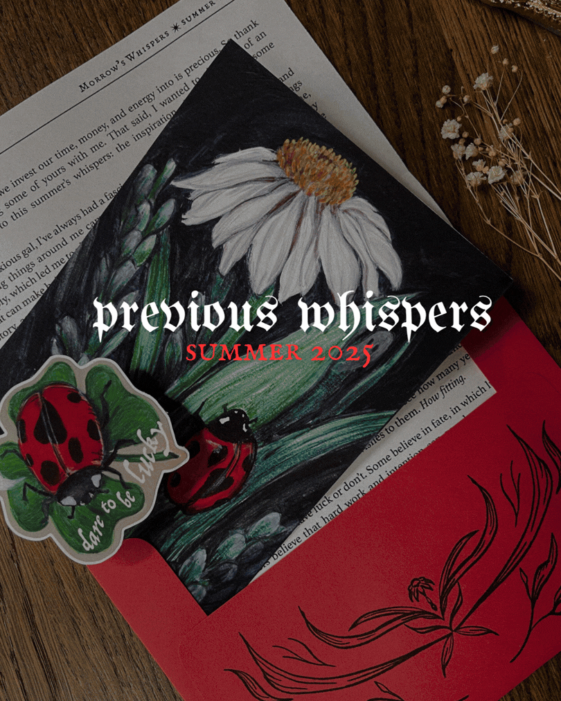 Morrow's Whispers ✷ Snail Mail Club
