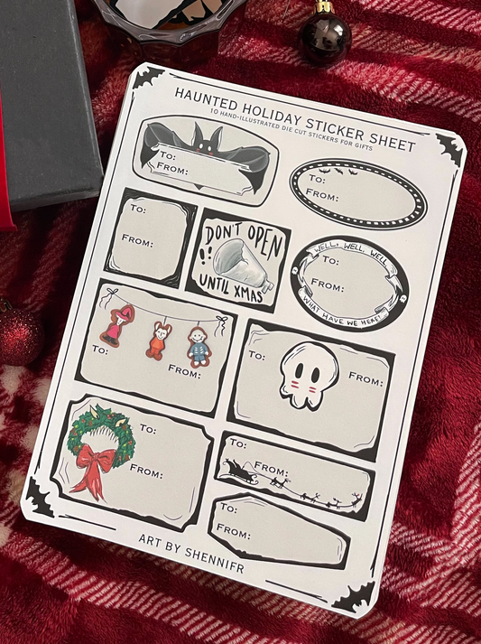 Spooky Holiday Stickers