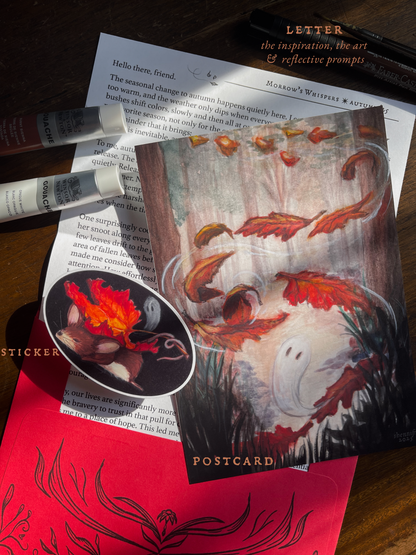 Morrow's Whispers ✷ Art + Sticker Club