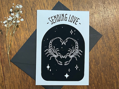 Scorpio Love Greeting Card