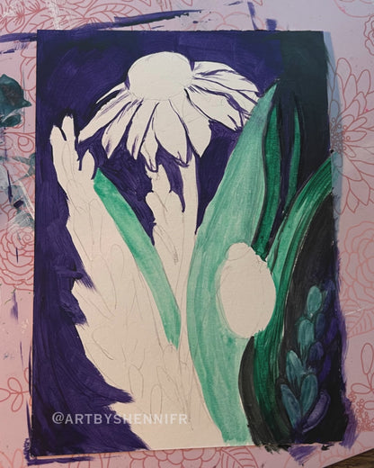 Lucky Bug Original Painting