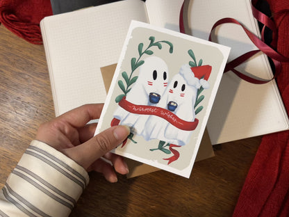 Ghostie Holiday Card Set