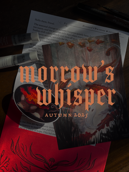 Morrow's Whispers ✷ Art + Sticker Club